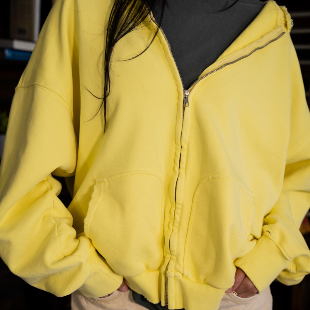 Champagne Blank Zip-Up