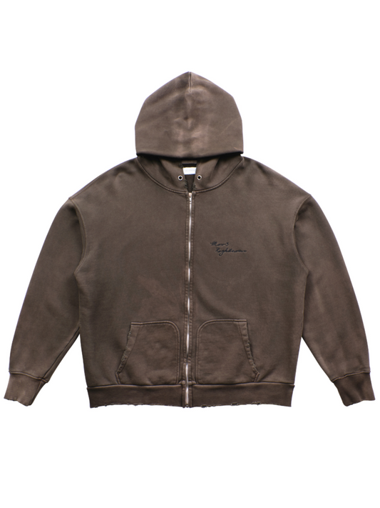 Espresso Zip-Up