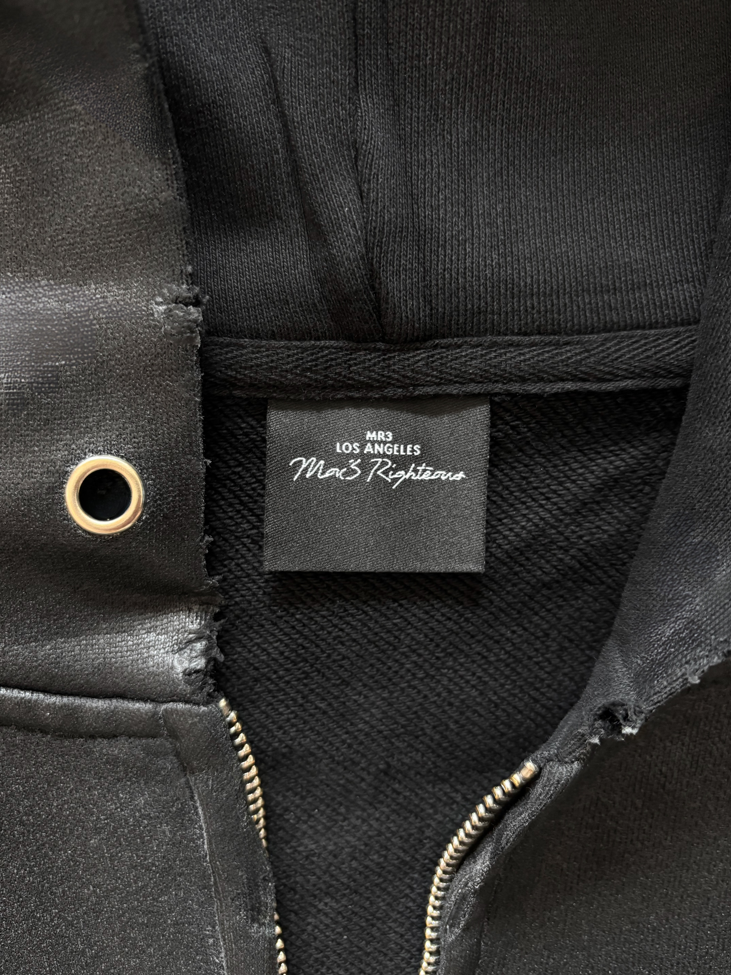 The Black Wax Hoodie